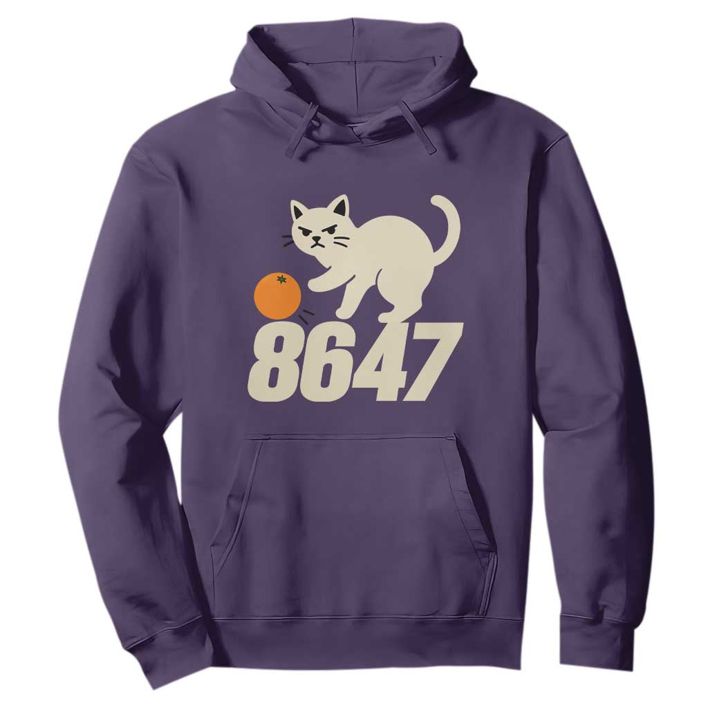 8647 FDT Hoodie Funny Cat Political Meme TS14 Purple Print Your Wear