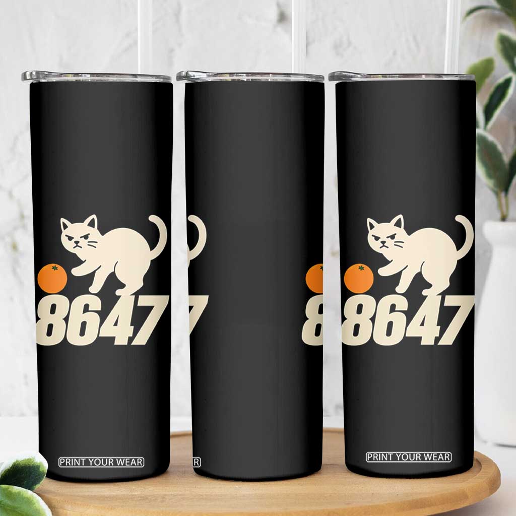 8647 FDT Skinny Tumbler Funny Cat Political Meme TS14 Print Your Wear
