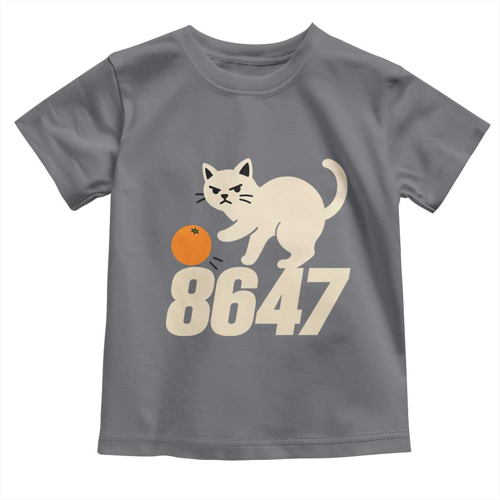 8647 FDT Toddler T Shirt Funny Cat Political Meme TS14 Charcoal Print Your Wear