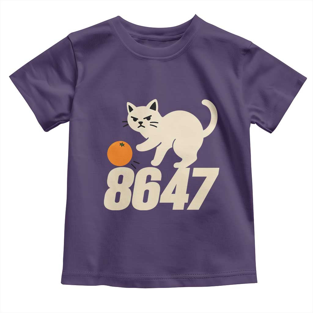 8647 FDT Toddler T Shirt Funny Cat Political Meme TS14 Purple Print Your Wear