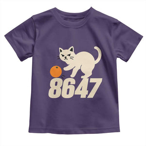 8647 FDT Toddler T Shirt Funny Cat Political Meme TS14 Purple Print Your Wear