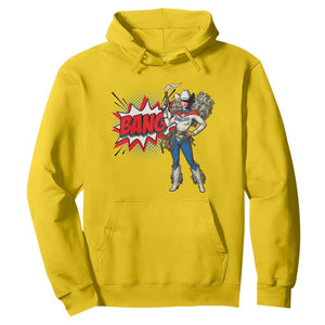 Funny Bang Cowgirl Hoodie Western Country Music Cowboy Rodeo TS14 Daisy Print Your Wear