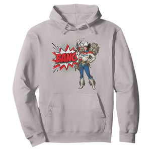 Funny Bang Cowgirl Hoodie Western Country Music Cowboy Rodeo TS14 Ice Gray Print Your Wear