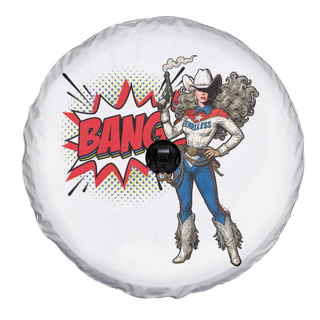 Funny Bang Cowgirl Spare Tire Cover Western Country Music Cowboy Rodeo TS14 Print Your Wear