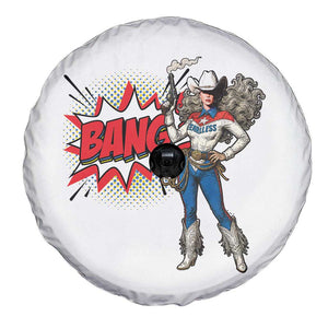 Funny Bang Cowgirl Spare Tire Cover Western Country Music Cowboy Rodeo TS14 Print Your Wear