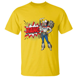 Funny Bang Cowgirl T Shirt Western Country Music Cowboy Rodeo TS14 Daisy Print Your Wear