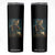 Funny Cat Soccer Ball Skinny Tumbler Cute Kitty Football Player Lover TS14 Black Print Your Wear