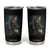 Funny Cat Soccer Ball Tumbler Cup Cute Kitty Football Player Lover TS14 Black Print Your Wear
