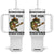 Funny Bass Fishing Tumbler With Handle The Fish Whisperer Fisherman Humor TS14 One Size: 40 oz White Print Your Wear
