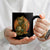 Japanese Samurai Cat Coffee Mug Retro Cat Playing Shamisen Art TS14 Print Your Wear
