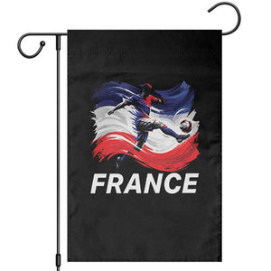 France Soccer Football Fan French Flag Garden Flag TS14 Black Print Your Wear