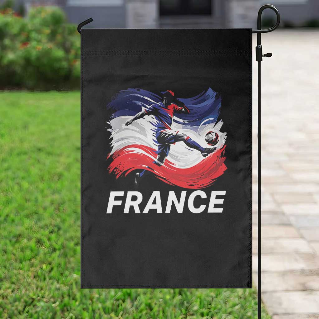 France Soccer Football Fan French Flag Garden Flag TS14 Print Your Wear