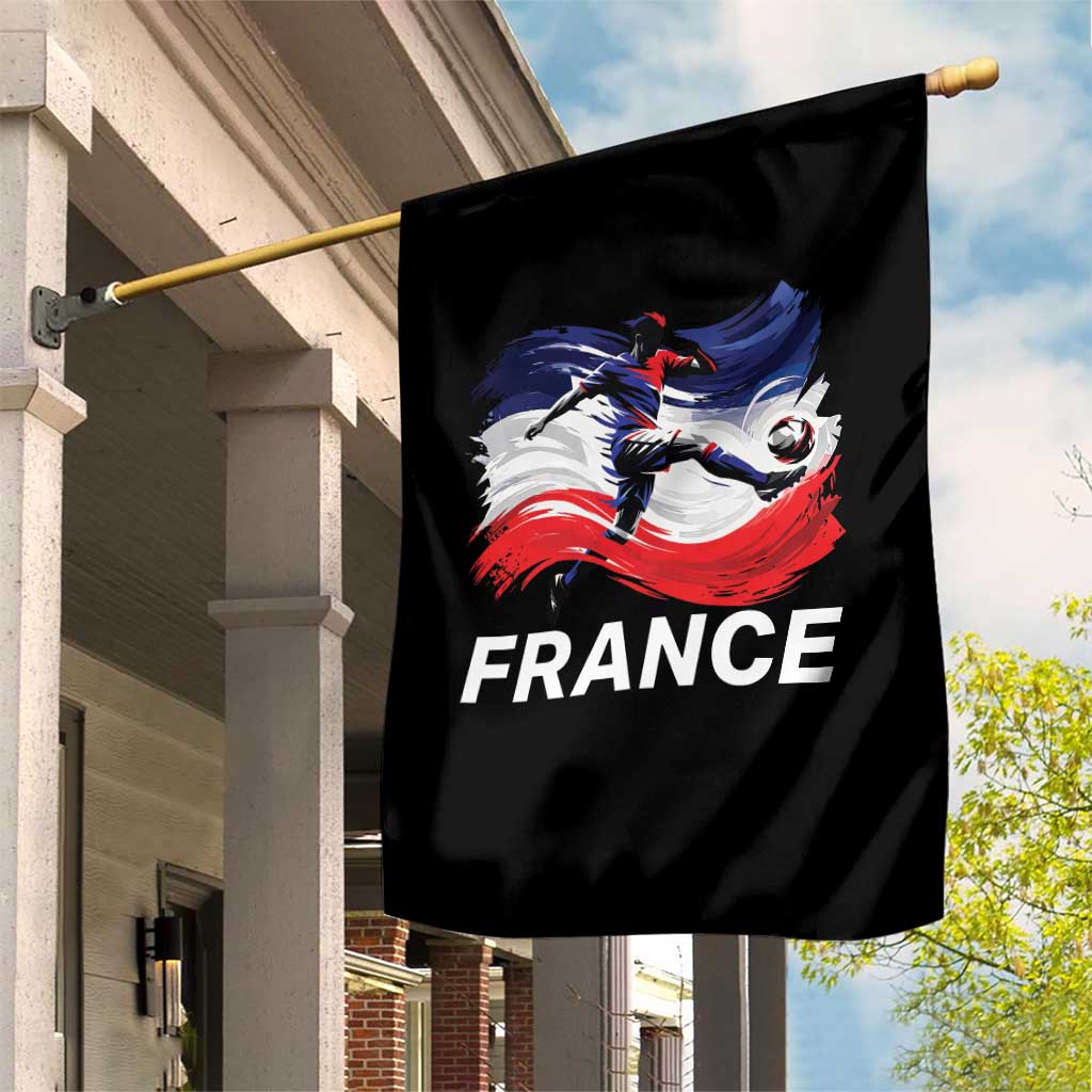 France Soccer Football Fan French Flag Garden Flag TS14 Print Your Wear