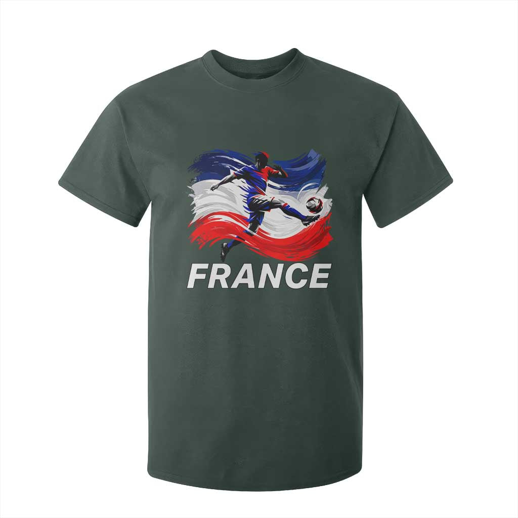 France Soccer Football Fan French Flag T Shirt For Kid TS14 Print Your Wear