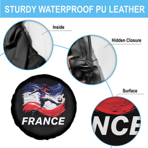 France Soccer Football Fan French Flag Spare Tire Cover TS14 Print Your Wear