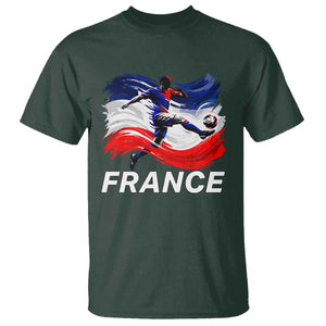 France Soccer Football Fan French Flag T Shirt TS14 Print Your Wear