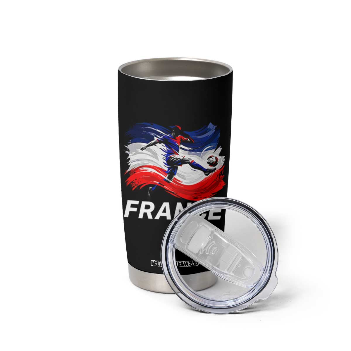 France Soccer Football Fan French Flag Tumbler Cup TS14 Print Your Wear