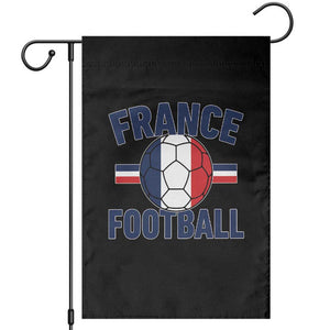 French Flag France Soccer Football Fan Garden Flag TS14 Black Print Your Wear