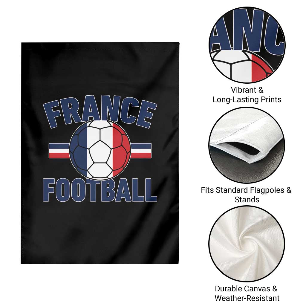 French Flag France Soccer Football Fan Garden Flag TS14 Print Your Wear
