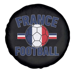 French Flag France Soccer Football Fan Spare Tire Cover TS14 Print Your Wear