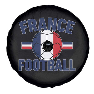 French Flag France Soccer Football Fan Spare Tire Cover TS14 Print Your Wear