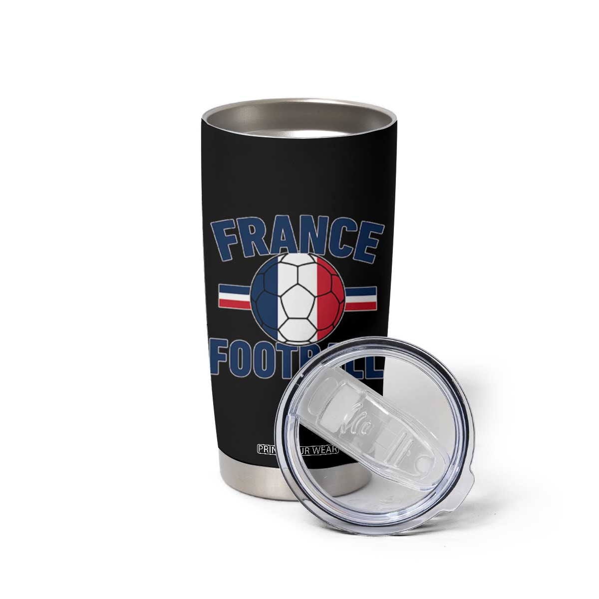 French Flag France Soccer Football Fan Tumbler Cup TS14 Print Your Wear