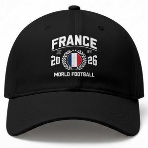 France Soccer Fan French Flag Patriotic Sports Baseball Cap TS14 Print Your Wear