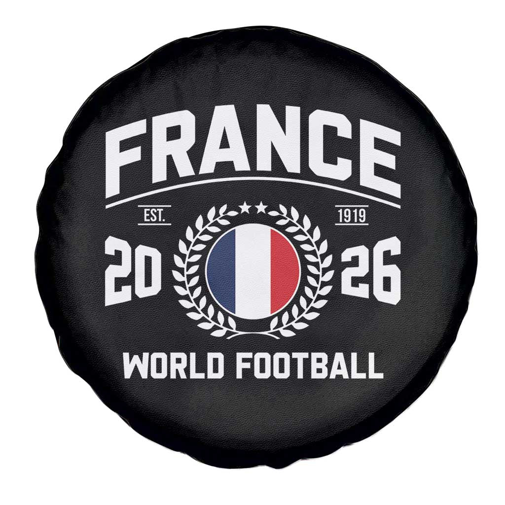 France Soccer Fan French Flag Patriotic Sports Spare Tire Cover TS14 Print Your Wear