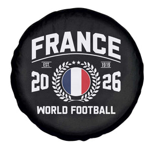 France Soccer Fan French Flag Patriotic Sports Spare Tire Cover TS14 Print Your Wear