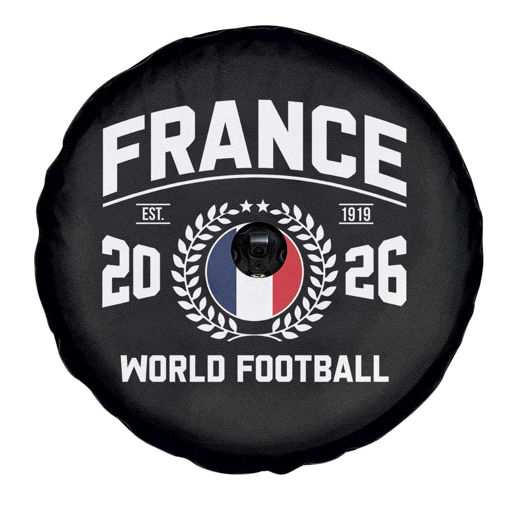 France Soccer Fan French Flag Patriotic Sports Spare Tire Cover TS14 Print Your Wear