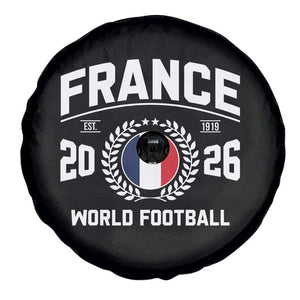 France Soccer Fan French Flag Patriotic Sports Spare Tire Cover TS14 Print Your Wear