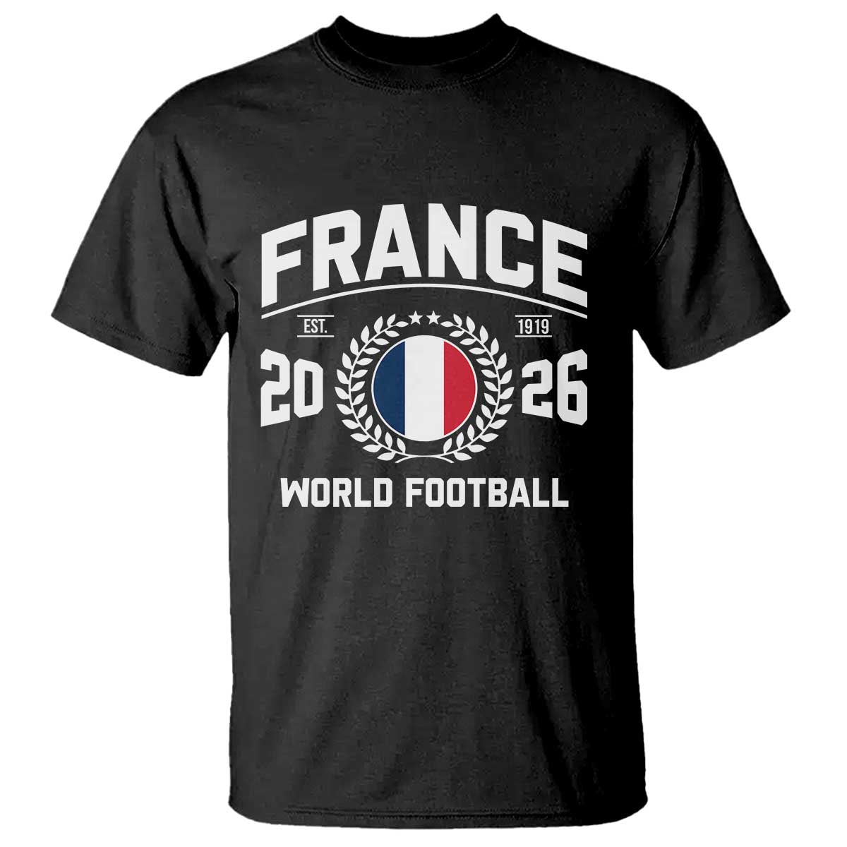 France Soccer Fan French Flag Patriotic Sports T Shirt TS14 Black Print Your Wear