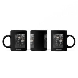 Bigfoot UFO Selife Coffee Mug Sasquatch Ailen Rock On Hand Christmas TS14 Print Your Wear