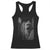 Funny Bigfoot Selfie Halloween Racerback Tank Top Sasquatch Ghost Haunted House - Print Your Wear