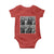 Funny Bigfoot Photobooth Christmas Baby Onesie Sasquatch Santa Claus Xmas TS14 Red Print Your Wear