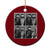 Funny Bigfoot Photobooth Xmas Ceramic Ornament Sasquatch Santa Claus Xmas TS14 1pc Red Print Your Wear