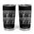 Funny Bigfoot Photobooth Christmas Tumbler Cup Sasquatch Santa Claus Xmas TS14 Black Print Your Wear