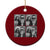 Funny Bigfoot Photobooth Xmas Ceramic Ornament Sasquatch Jesus Christian Xmas TS14 1pc Red Print Your Wear