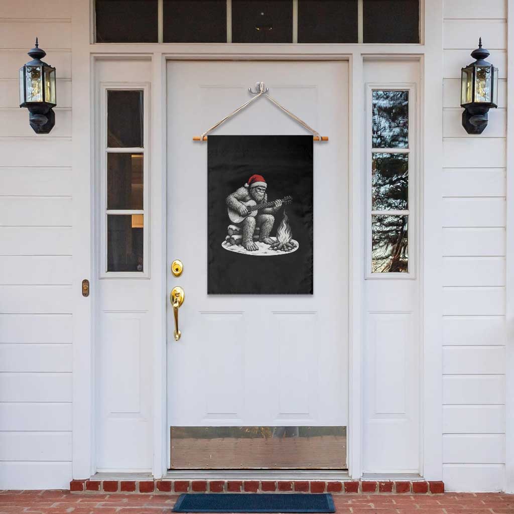 Bigfoot Guitar Christmas Garden Flag Sasquatch Guitarist Music Xmas TS14 Print Your Wear