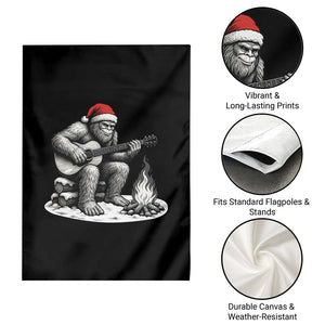 Bigfoot Guitar Christmas Garden Flag Sasquatch Guitarist Music Xmas TS14 Print Your Wear