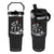Bigfoot Guitar Christmas Flip Straw Tumbler Sasquatch Guitarist Music Xmas TS14 One Size: 30 oz Black Print Your Wear