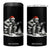Bigfoot Guitar Christmas 4 in 1 Can Cooler Tumbler Sasquatch Guitarist Music Xmas TS14 One Size: 16 oz Black Print Your Wear