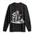 Bigfoot Guitar Christmas Long Sleeve Shirt Sasquatch Guitarist Music Xmas TS14 Black Print Your Wear