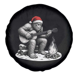 Bigfoot Guitar Christmas Spare Tire Cover Sasquatch Guitarist Music Xmas TS14 Print Your Wear