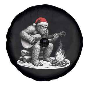 Bigfoot Guitar Christmas Spare Tire Cover Sasquatch Guitarist Music Xmas TS14 Print Your Wear