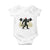 Bigfoot Gym Christmas Baby Onesie Funny Sasquatch Bodybuilding Weightlifting TS14 White Print Your Wear