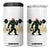 Bigfoot Gym Christmas 4 in 1 Can Cooler Tumbler Funny Sasquatch Bodybuilding Weightlifting TS14 One Size: 16 oz White Print Your Wear