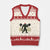 Bigfoot Gym Xmas V-Neck Knit Sweater Vest Funny Sasquatch Bodybuilding Weightlifting TS14 Beige Red Print Your Wear