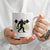 Bigfoot Gym Christmas Coffee Mug Funny Sasquatch Bodybuilding Weightlifting TS14 Print Your Wear