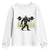 Bigfoot Gym Christmas Youth Sweatshirt Funny Sasquatch Bodybuilding Weightlifting TS14 White Print Your Wear